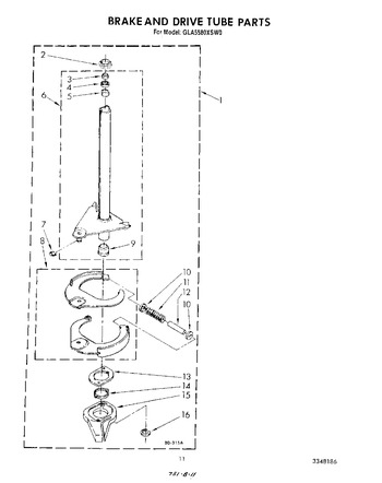 Diagram for GLA5580XSF0