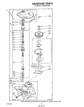 Diagram for GLA5580XSF0