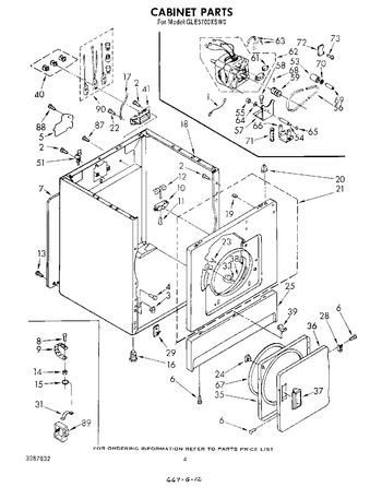 Diagram for GLE5700XSW0