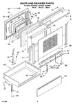 Diagram for 03 - Door And Drawer Parts