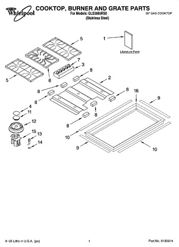 Diagram for GLS3665RS0