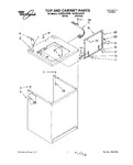 Diagram for 01 - Top And Cabinet, Lit/optional