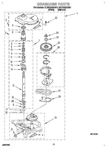 Diagram for GLSR5233AW1