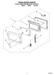 Diagram for 07 - Oven Door Parts