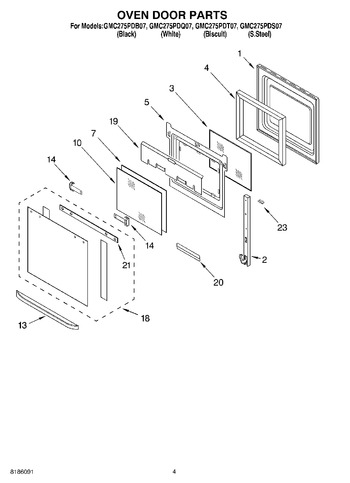 Diagram for GMC275PDQ07