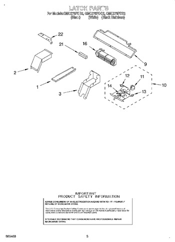 Diagram for GMC275PDQ2