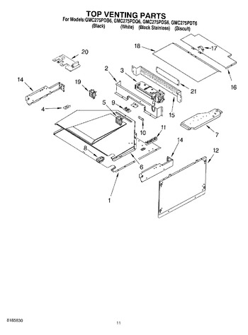 Diagram for GMC275PDQ6