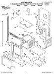 Diagram for 01 - Oven Parts