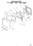 Diagram for 03 - Oven Door Parts