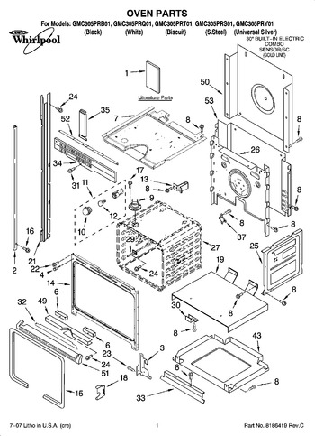 Diagram for GMC305PRQ01