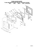 Diagram for 03 - Oven Door Parts