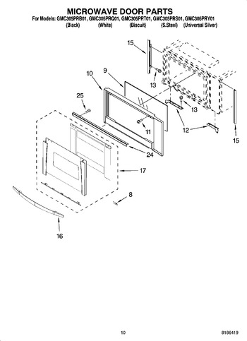 Diagram for GMC305PRQ01