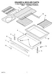 Diagram for 05 - Drawer & Broiler Parts, Miscellaneous Parts