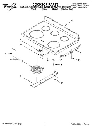 Diagram for GR448LXPS0