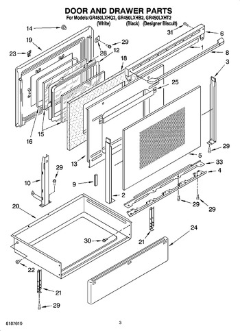 Diagram for GR450LXHT2