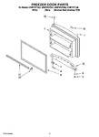 Diagram for 07 - Freezer Door Parts