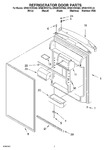 Diagram for 04 - Refrigerator Door Parts