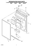 Diagram for 04 - Refrigerator Door Parts