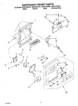 Diagram for 08 - Dispenser Front