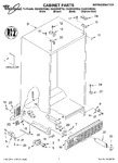 Diagram for 01 - Cabinet Parts