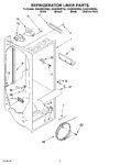 Diagram for 02 - Refrigerator Liner Parts