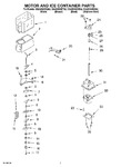 Diagram for 05 - Motor And Ice Container Parts