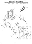 Diagram for 08 - Dispenser Front Parts