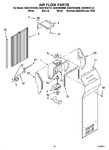 Diagram for 12 - Air Flow Parts, Parts Not Illustrated