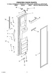 Diagram for 08 - Freezer Door