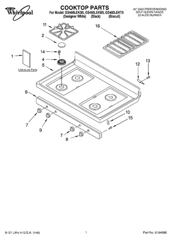 Diagram for GS460LEKB0