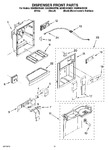 Diagram for 08 - Dispenser Front Parts