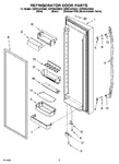 Diagram for 06 - Refrigerator Door Parts