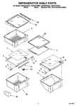 Diagram for 03 - Refrigerator Shelf Parts