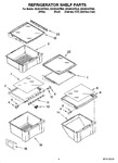 Diagram for 03 - Refrigerator Shelf Parts