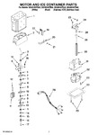 Diagram for 05 - Motor And Ice Container Parts