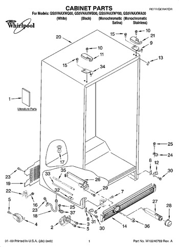 Diagram for GS5VHAXWA00