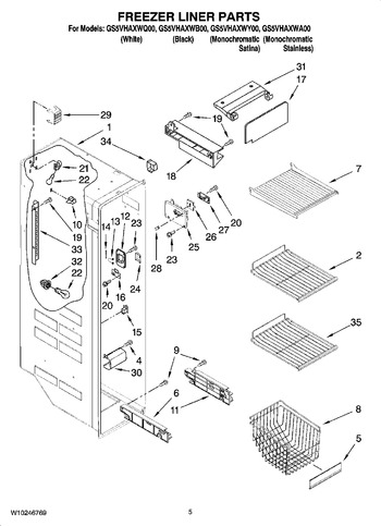 Diagram for GS5VHAXWA00