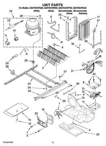 Diagram for GS5VHAXWA00