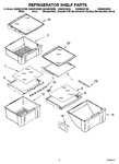 Diagram for 03 - Refrigerator Shelf Parts