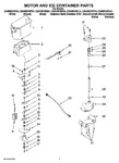 Diagram for 05 - Motor And Ice Container Parts