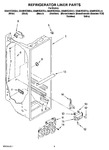 Diagram for 02 - Refrigerator Liner Parts