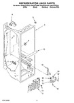 Diagram for 02 - Refrigerator Liner Parts