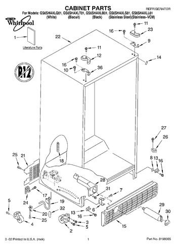 Diagram for GS6SHAXLS01