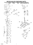 Diagram for 05 - Motor And Ice Container