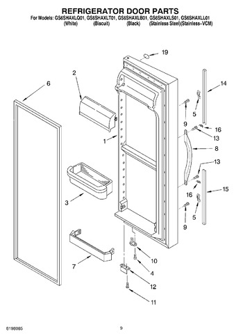 Diagram for GS6SHAXLT01