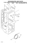 Diagram for 02 - Refrigerator Liner Parts