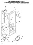 Diagram for 02 - Refrigerator Liner Parts