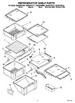 Diagram for 03 - Refrigerator Shelf Parts