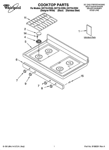 Diagram for GS773LXSB0