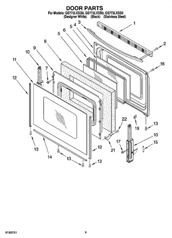 Diagram for GS773LXSB0